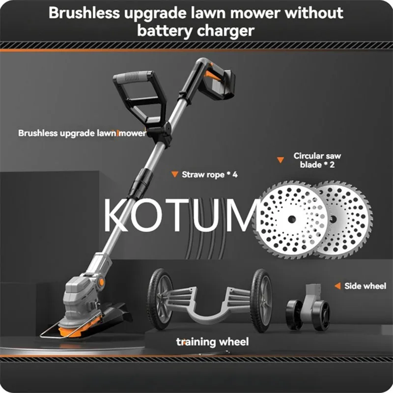 

Lithium Ion Lawn Trimmer, Multifunctional Weeding Machine, Hoe And Weed Telescopic Pole Weeding Machine removal tool