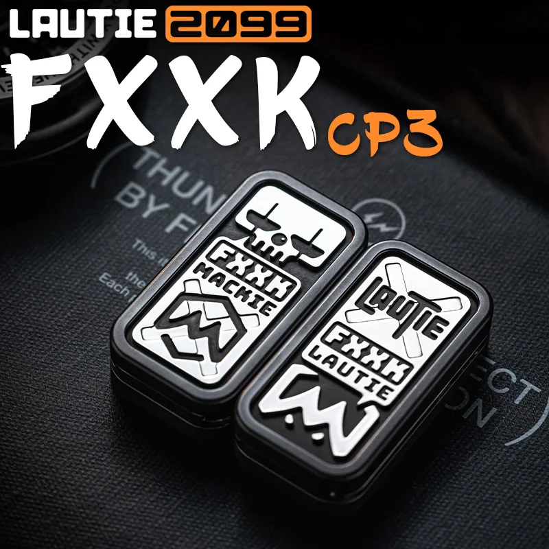 

MACKIE&LAUTIE FXXK CP3 Push Slider Metal Decompression Toys Zirconium Alloy Body Stainless Steel Patch Stock Limited 299