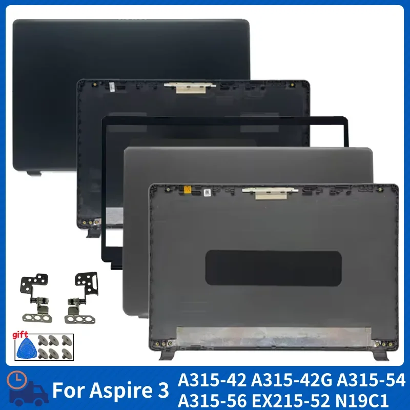 

Для Aspire 3 A315-42 N19C1 A315-42G A315-54 A315-56 EX215-52 задняя крышка ЖК-дисплея ноутбука/передняя панель/петля замена задней крышки верхний чехол