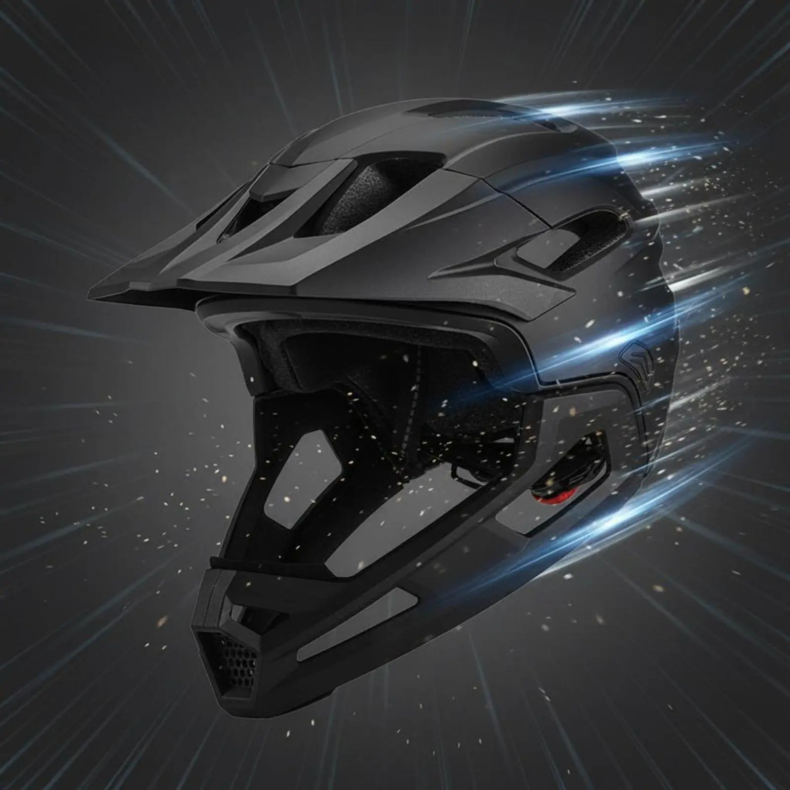 Adult Protective Headgear One Piece Molded Ventilation MTB Helmet for Mountain Bike and Off Road Adventure