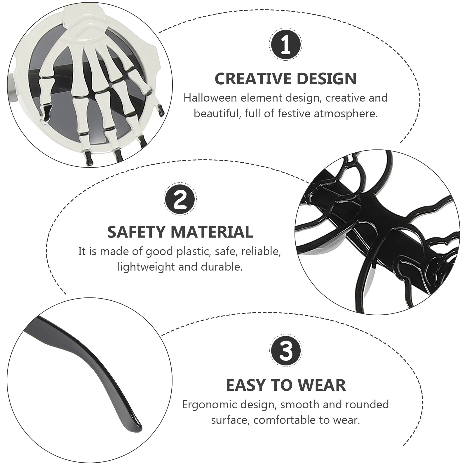 

4Pcs Funny Poop Sunglasses Halloween Glasses Party Decorative Glasses Photo Prop Festival Eyeglasses Funny Sunglasses