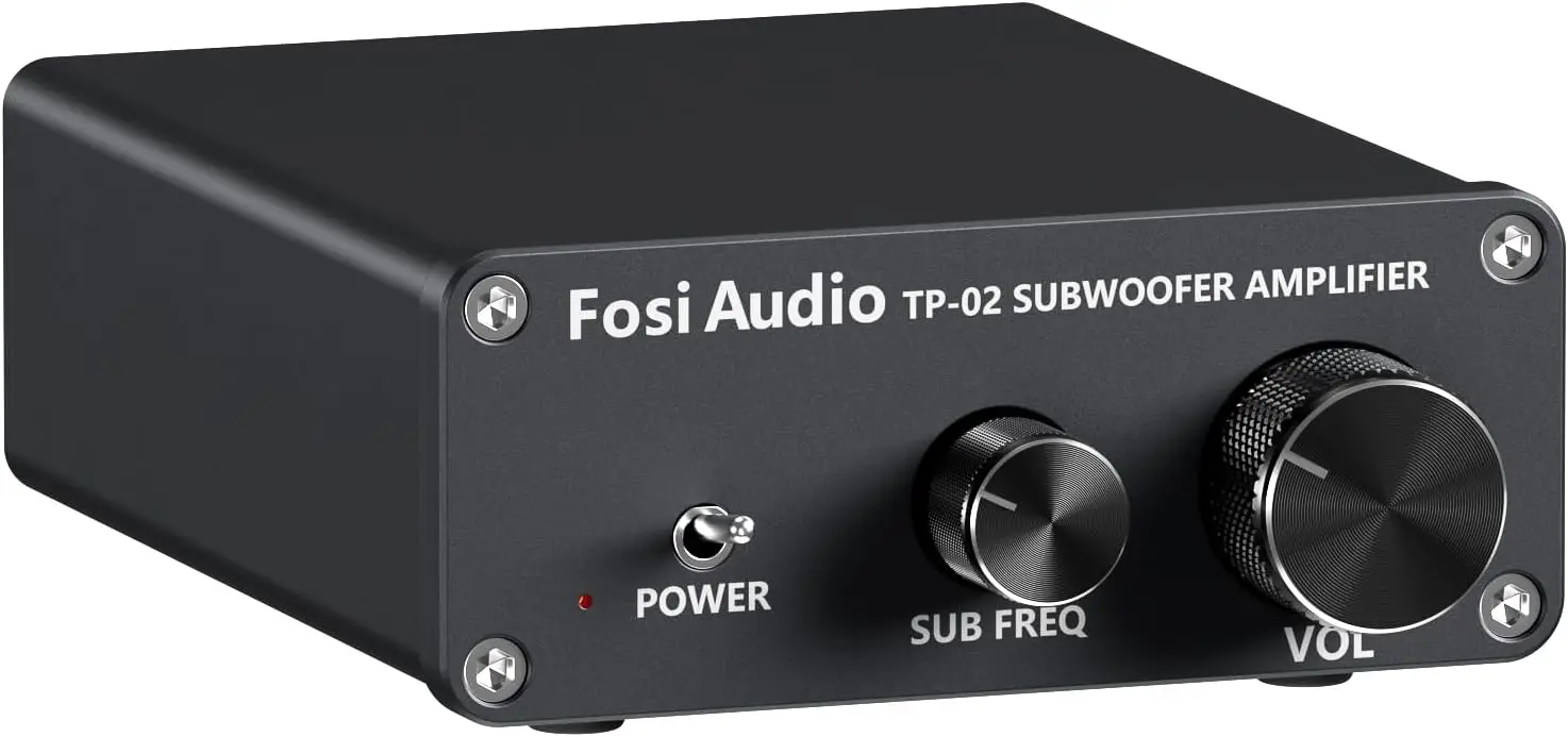 

TP-02 Subwoofer Amplifier 220W with TDA7498E Chip, Volume & Frequency Control for Home Audio Bass Shakers