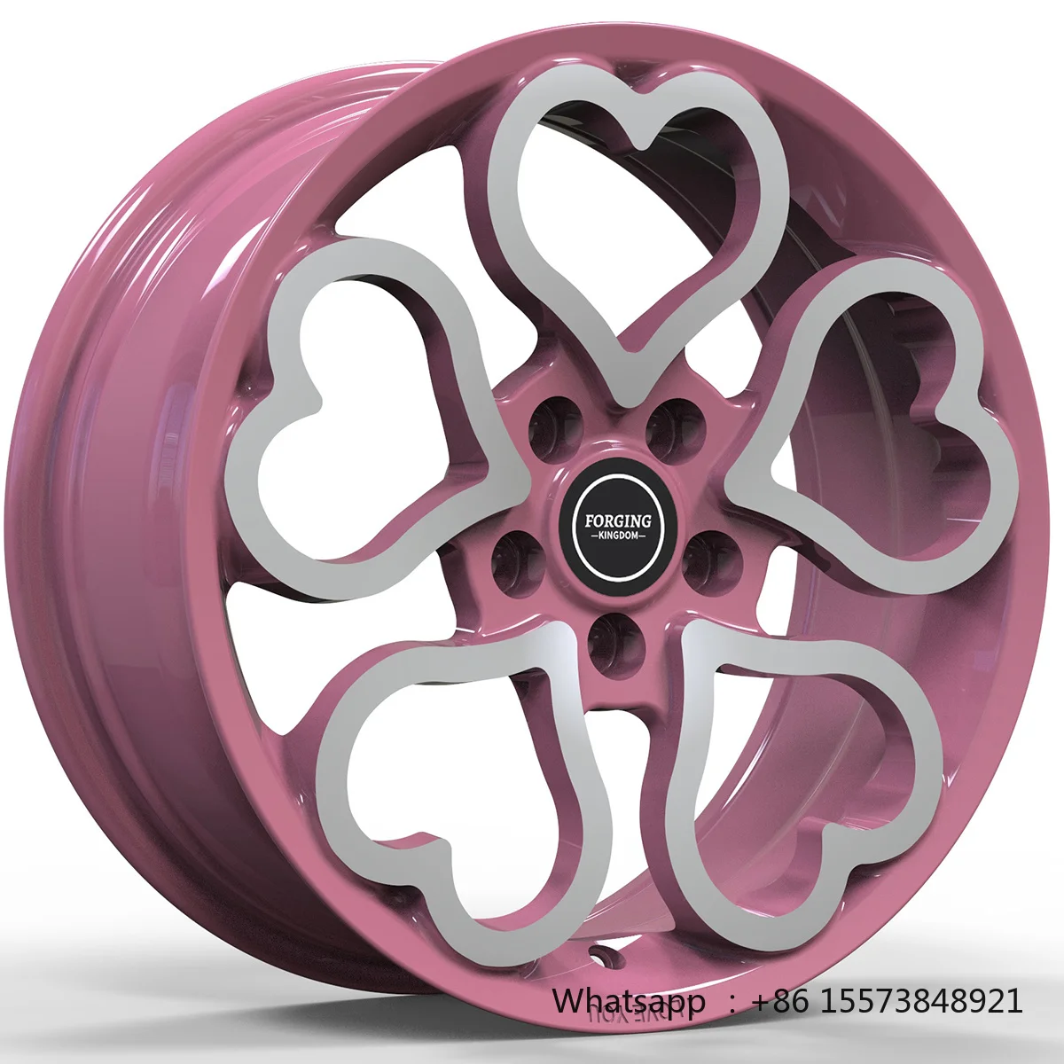 New Condition Love Shape Forged Wheel Hub Aluminum Alloy Multi-Model Fit 15-26 Inches Available 35mm 40mm 25mm 98mm 30mm 20mm