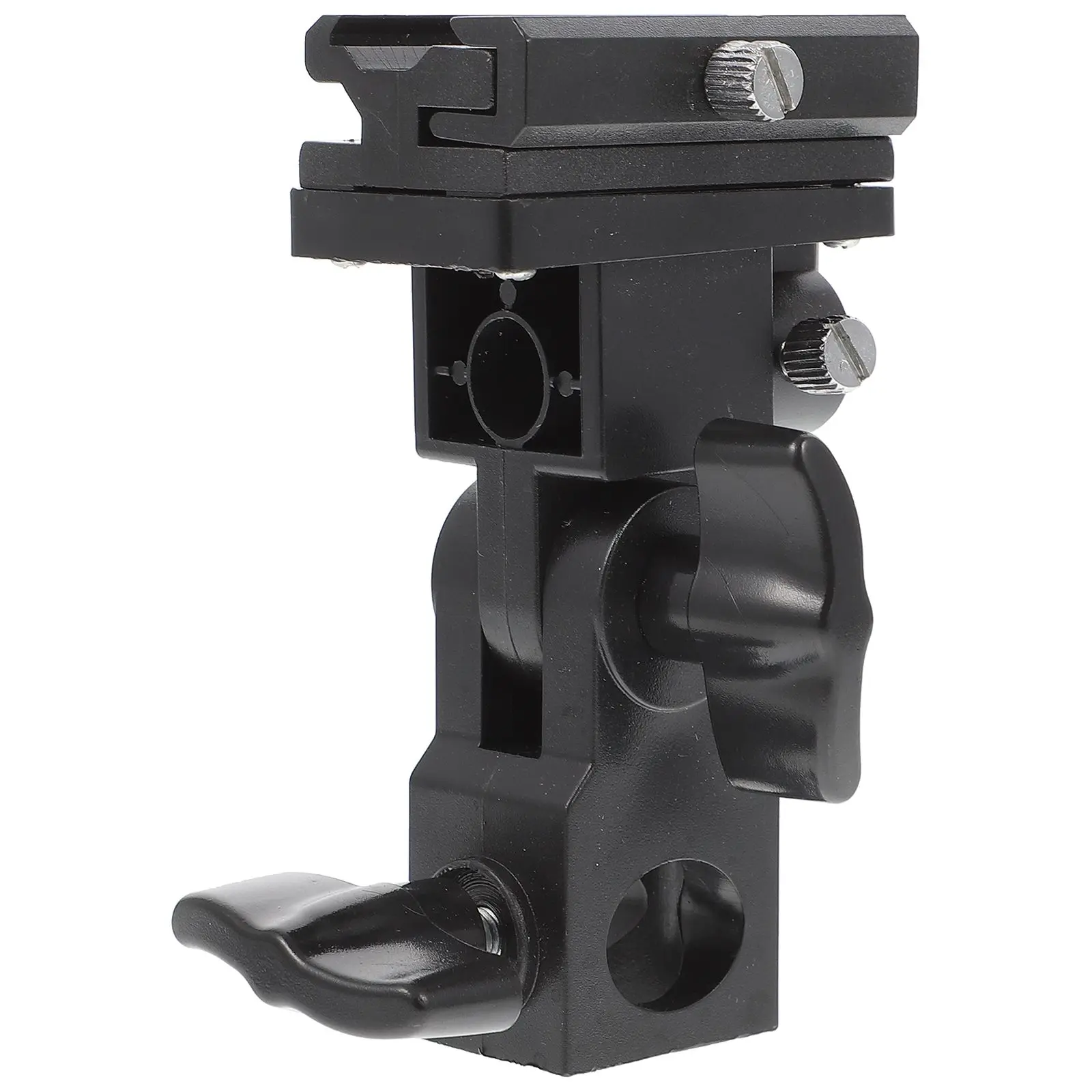 

Flash Bracket Light Stand Adapter Photography Accessories Plastic Lamp Holder Umbrella Clamp Adjustable Movable Compatible