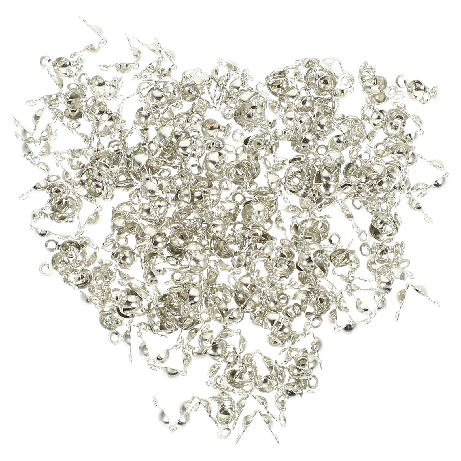 

300Pcs Unique Practical Crimps Beads Jewelry Making Supplies DIY Necklace Bracelet Parts Crimps Beads Necklace Clasp