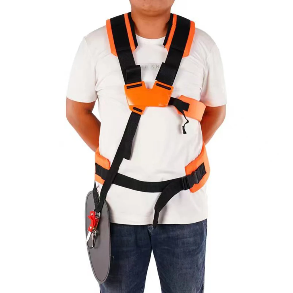 Grass Trimmer Shoulder Harness With Premium Fabric Enhanced Comfort And Support Brushcutter Harness