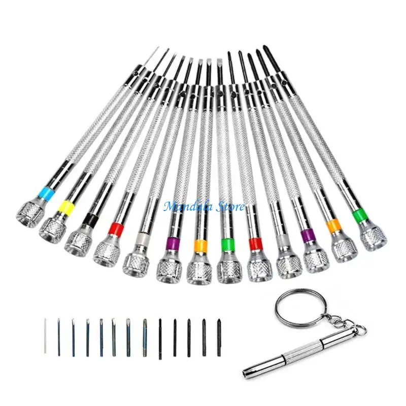 

U2JC Multipurpose Screwdriver Assortment Nonslip Grips Optimized For Device Servicing
