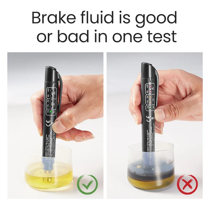 LED display Brake Fluid Tester Pen Accurate Inspection Tools Autool for Car Motorcycle Ferramentas Automotivas Handy