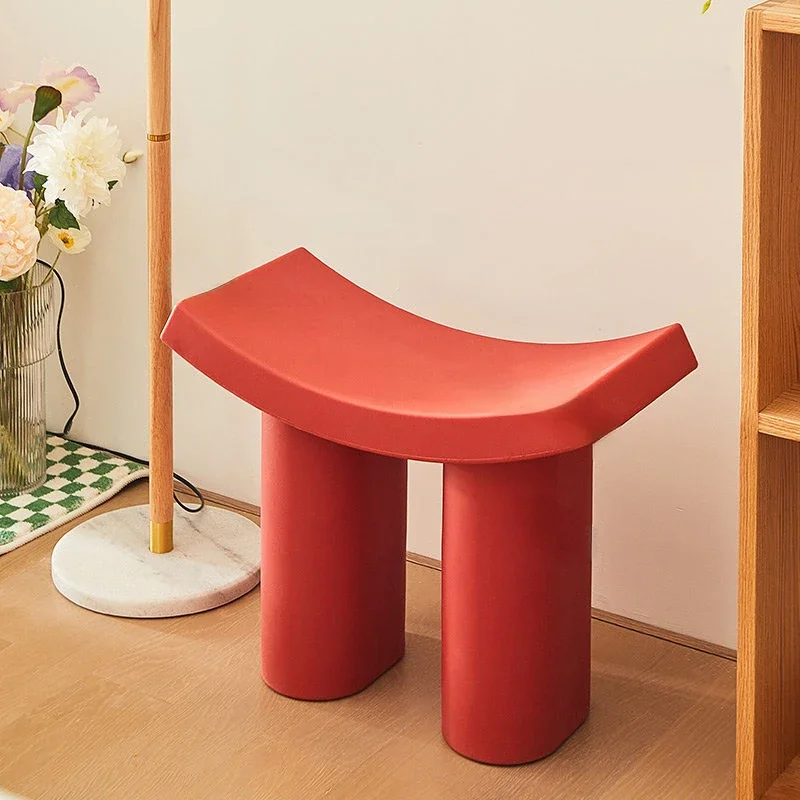 

Furniture For Home Chairs Kitchen Bathroom Shower Chair Hallway Ottoman Nordic Balcony High Quality