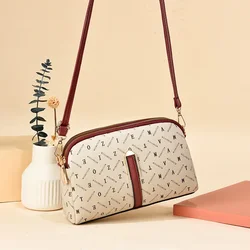 Women 2024 New Fashion Spring/Summer Small Crossbody Handbag Middle Aged Mom's Wallet Handheld Shoulder Bag Delivery