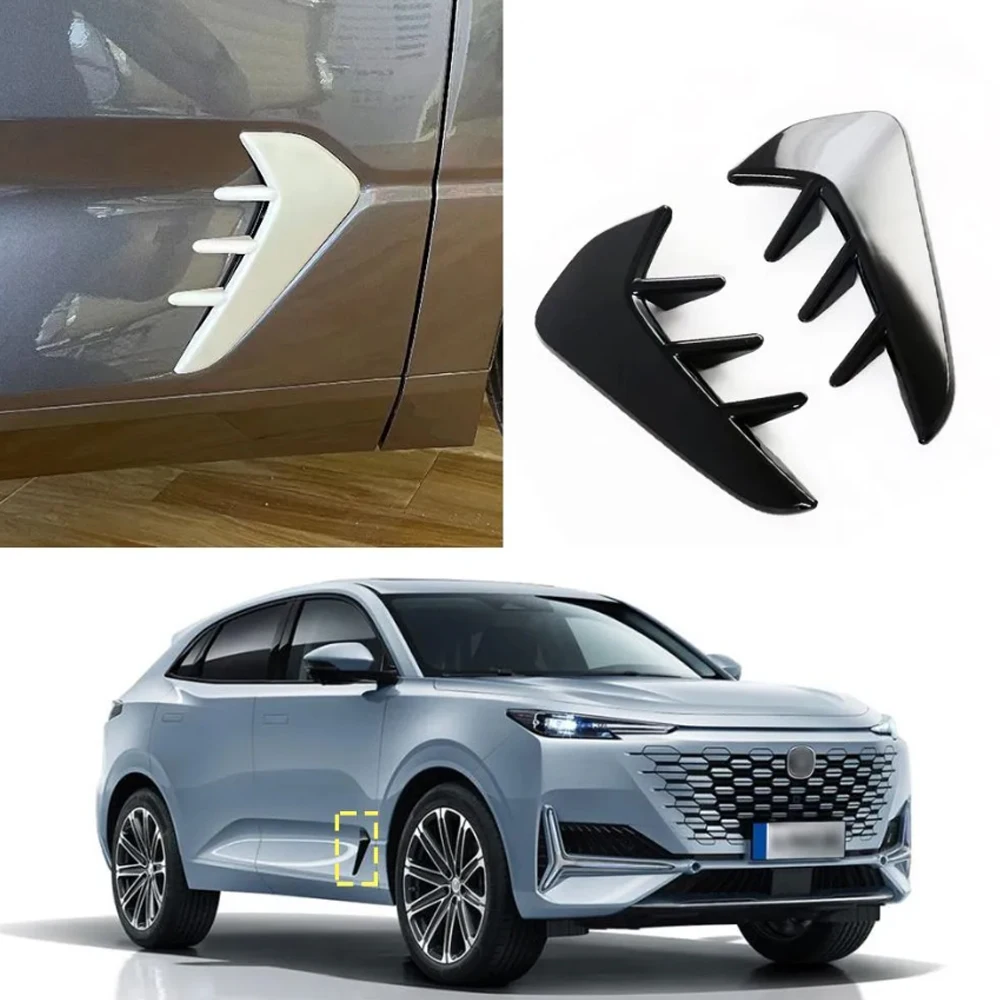 

For Changan Uni-K Unik 2021-2023 2024 Car Side Standard Carbon Fibre Fender Decoration Accessories Protection Stickers