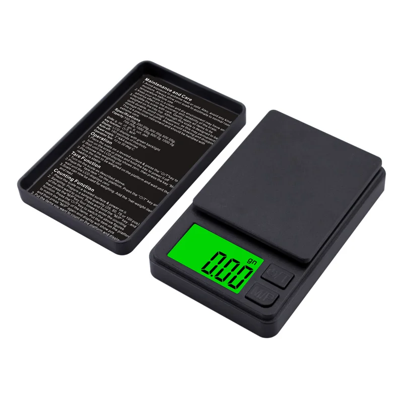 200g/500g 0.01g High Precision Mini Digital Pocket Scale Jewelry Scale, Portable LCD Backlight Electronic Scale Weighing Tool