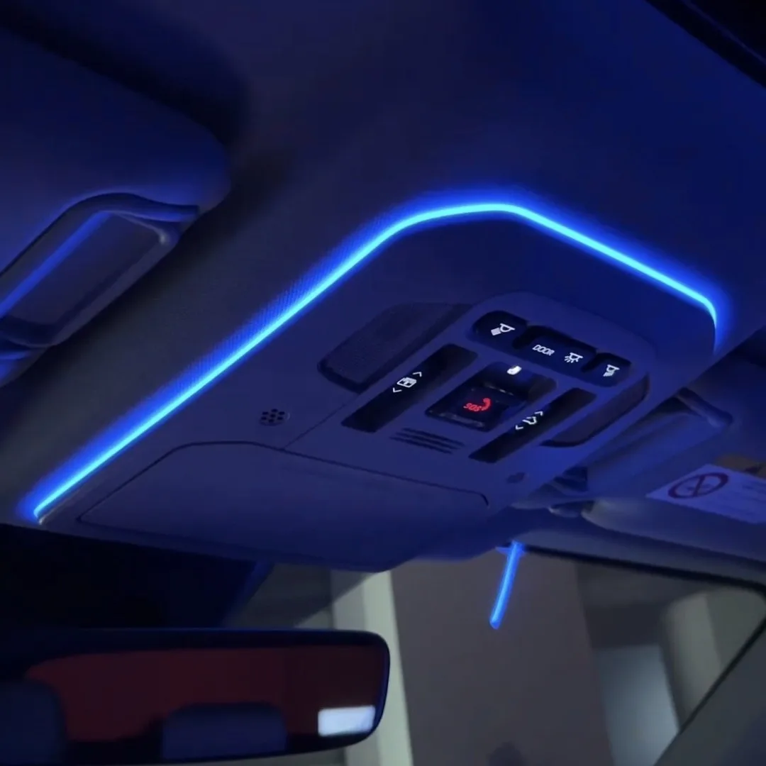 

For Toyota Highlander 2022-2026 Car Roof Reading Ambient Lamp Modification Front Ceiling Atmosphere Light Decorative Accessories