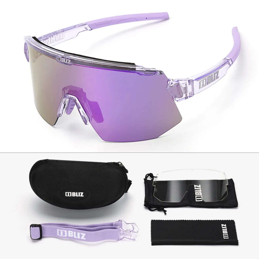 Bild 6: BLIZ Breeze Ultraleichte TR90 Sportsonnenbrille UV400 Modische Unisex Motorrad Winddichte Fahrrad MTB Lauf- und Angelbrille