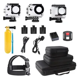 Outdoor Sports Action Camera Accessories Kit Battery 1350MAH V39 V35 charging base