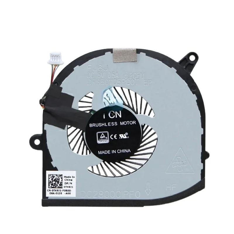 New Laptop CPU GPU Cooling fans for Dell XPS 9560 Precision 5520 M5520 0TK9J1 0VJ2HC Computer Graphics Video Card 5 volt fan