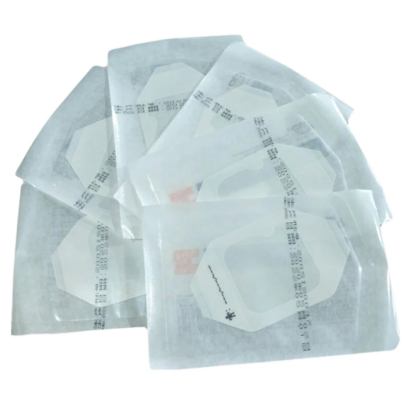 50Pcs 6x7cm Disposable Medical Wound Dressing Sticker Sterile Waterproof Infusion Venous Indwelling Needle Catheter Fixed Patch
