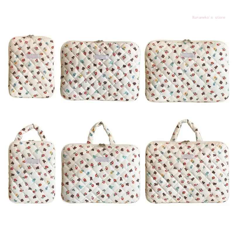 

Fashionable Laptop Sleeve with Bear Print Computer Protector Bag for Travel