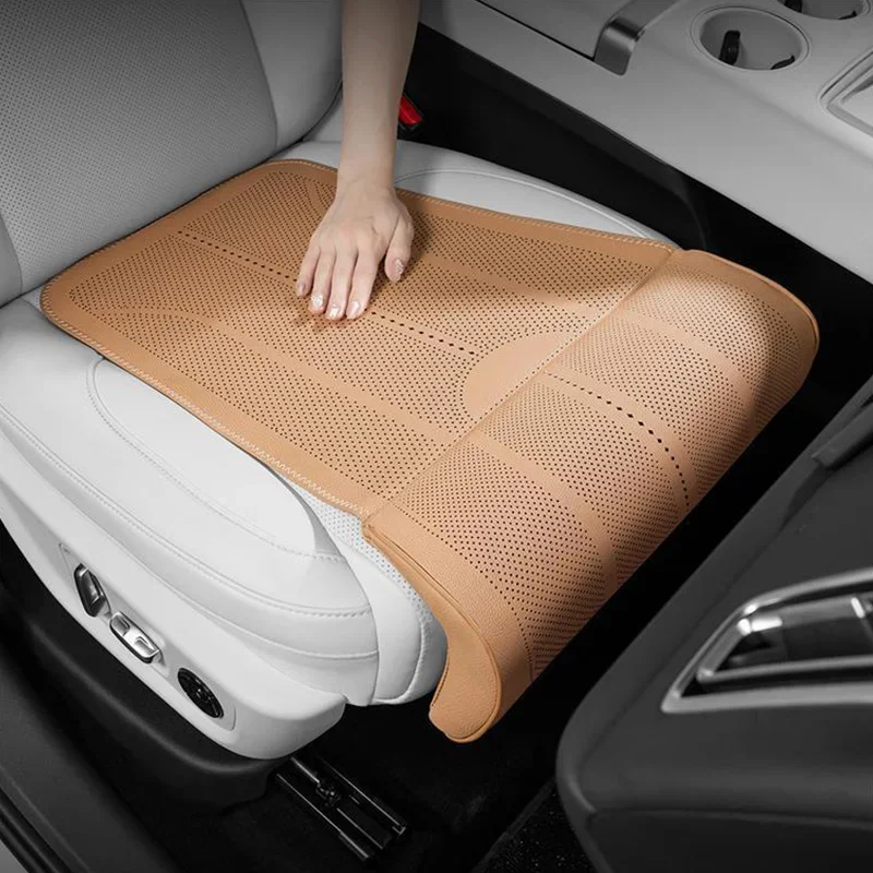 Car Seat Extender Cushion Breathable Leg Support Pad for Front Rear Seat Universal All Season Driving Comfort
