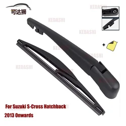 Rear Wiper Blades Back Car Windscreen Wiper Arm For Suzuki S-Cross Hatchback(2013 Onwards) 255mm,Windshield Car Styling