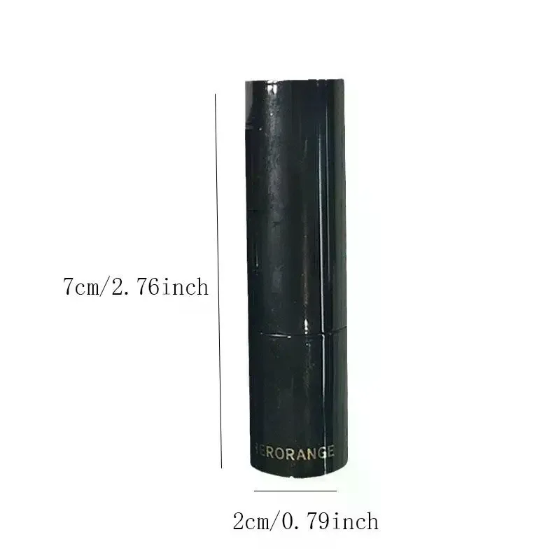 HERORANGE 3.5g Low Saturation Light Lipstick Multi-Purpose Stick Moisturizing White Natural Holding Mirror Lipstick