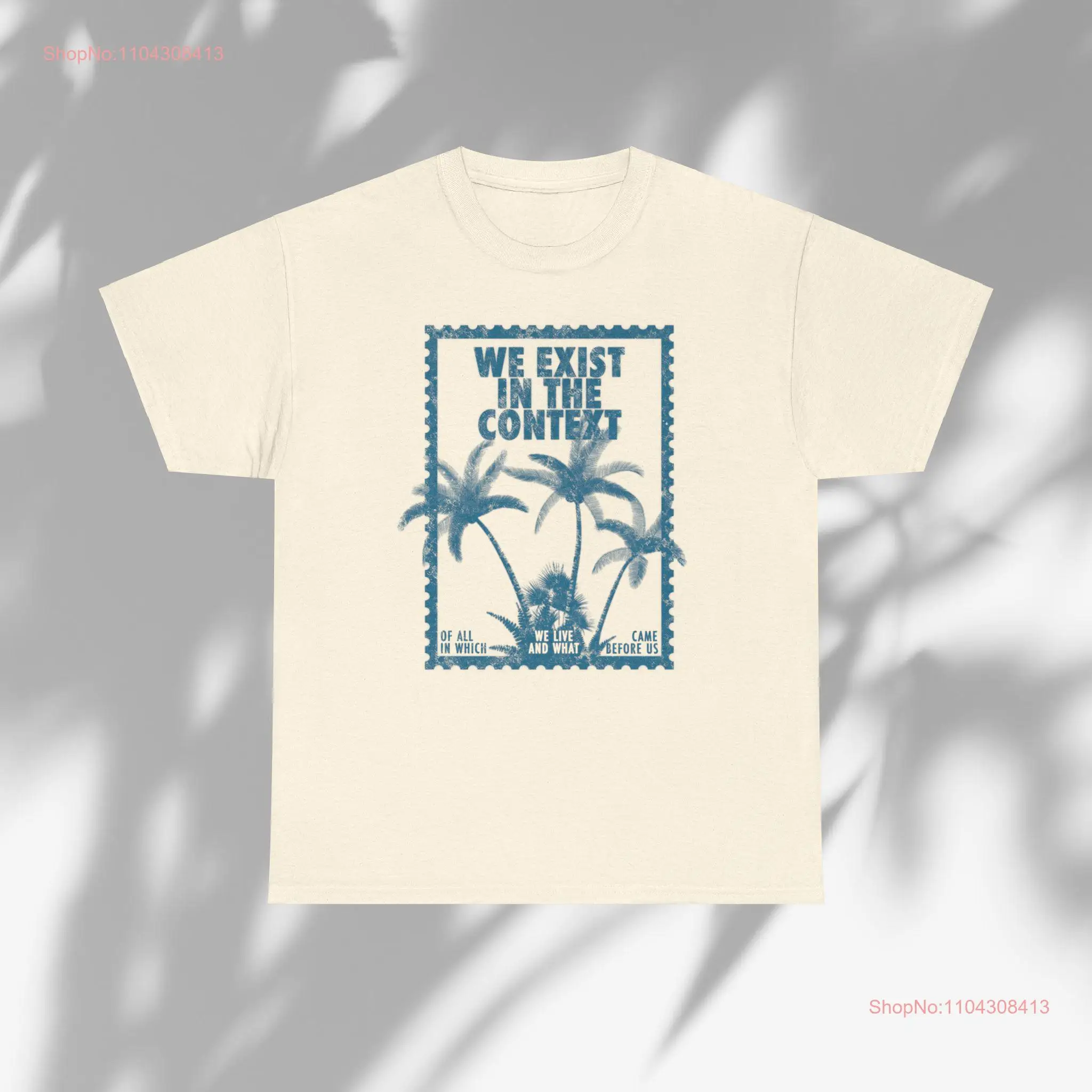 We Exist in the ContexT T Shirt Kamala Harris for President 2024 Democratic Candidate Coconut Tree Meme Vintage Inspired