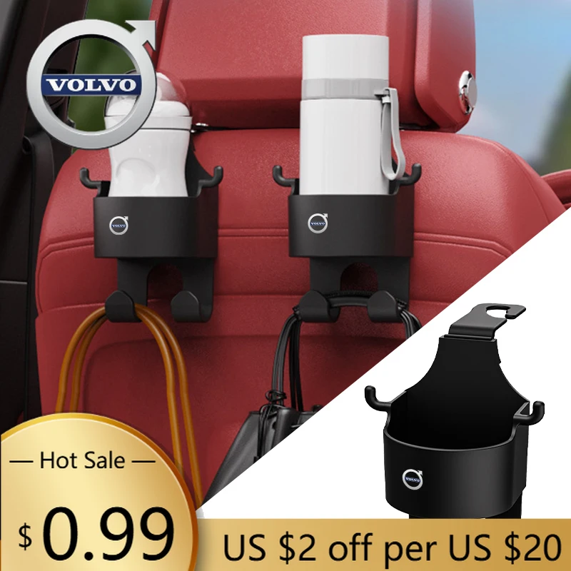 

Hub Caps Multifunctional Car Seat Back 3 in 1 Headrest Hook For Volvo XC40 XC60 V60 V40 XC90 V50 S60 V70 S90 Olestar AWD Auto Ac
