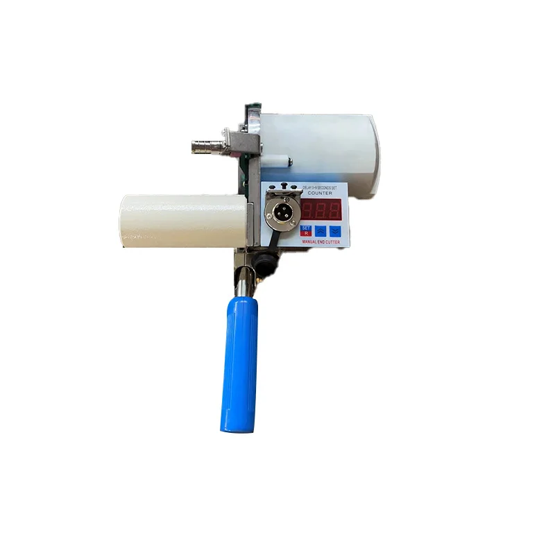 Electric Round Knife Fabric End Cutter Straight Knife Textile Table Cloth Edge Roller Blinds Curtain Automatic Cutting Machine view 2