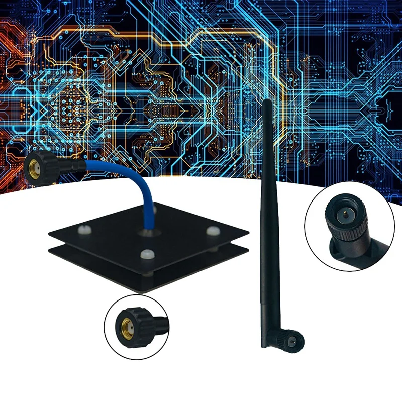 5.8G 14Dbi High Gain Directional Patch Antenna SMA+5.8G Antenna For Fixed-Wing FPV Racing Drone Quadcopter Multicopter A