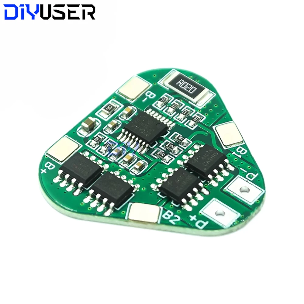 Placa de proteção bms 6s 24v 15a, kit diy de bateria de íon-lítio 18650, proteção contra sobrecarga/descarga/curto-circuito