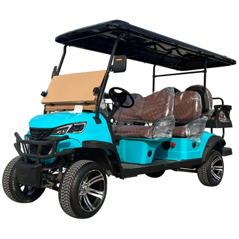 Electric Club Car Adults Electric Vehicle for Sale CE Manufacturer prices Design 4 Wheel Dsic Brake 2 Seate Electric Golf Carts