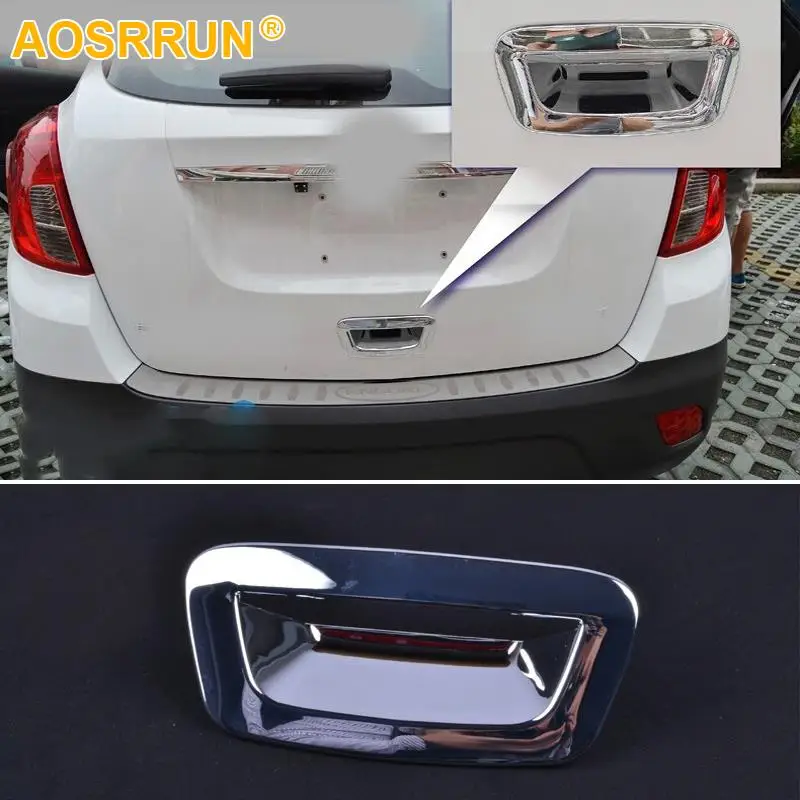 For Opel Mokka 2013 2014 2015 2016 2017 2018 Car Boot Trunk Trim After Door Handle Cover Accessories