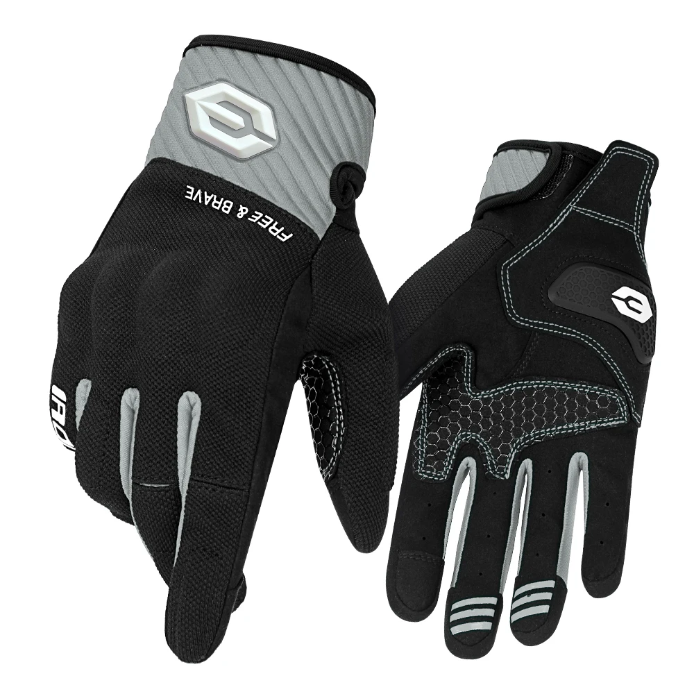 

Motorcycle Glove For Summer Breathable Wear-resistant Scratch Resistant Off-road Riding Glove Anti Fall Outdoor Riding Equipment