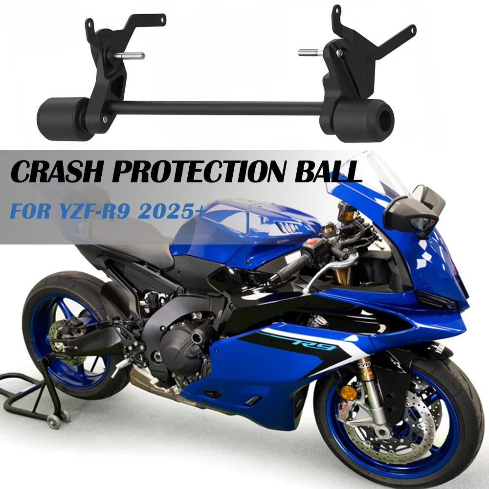 

NEW Motorcycle CNC Falling Protection Frame Slider Fairing Guard Crash Pad Protector Fit For YZF-R9 2026 YZF R9 2025 YZFR9