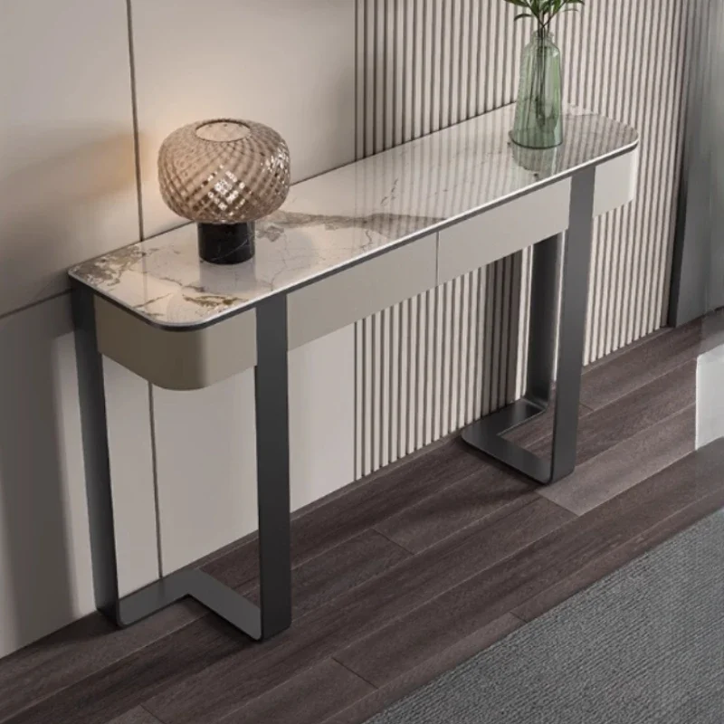 طاولات القهوة المنظمة العالية الدائمة الحد الأدنى الشمال المدخل طاولة القهوة مستطيلة الرخام Couchtisch الأثاث العصري