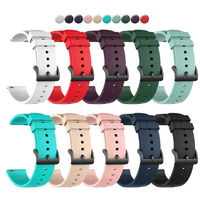 20mm Silicone Strap For Xiaomi Huami Amazfit GTS 4/2 Mini GTS 3 2e Smart Watch Band for Huami Amazfit Bip 3 Bip Lite Pop Pro