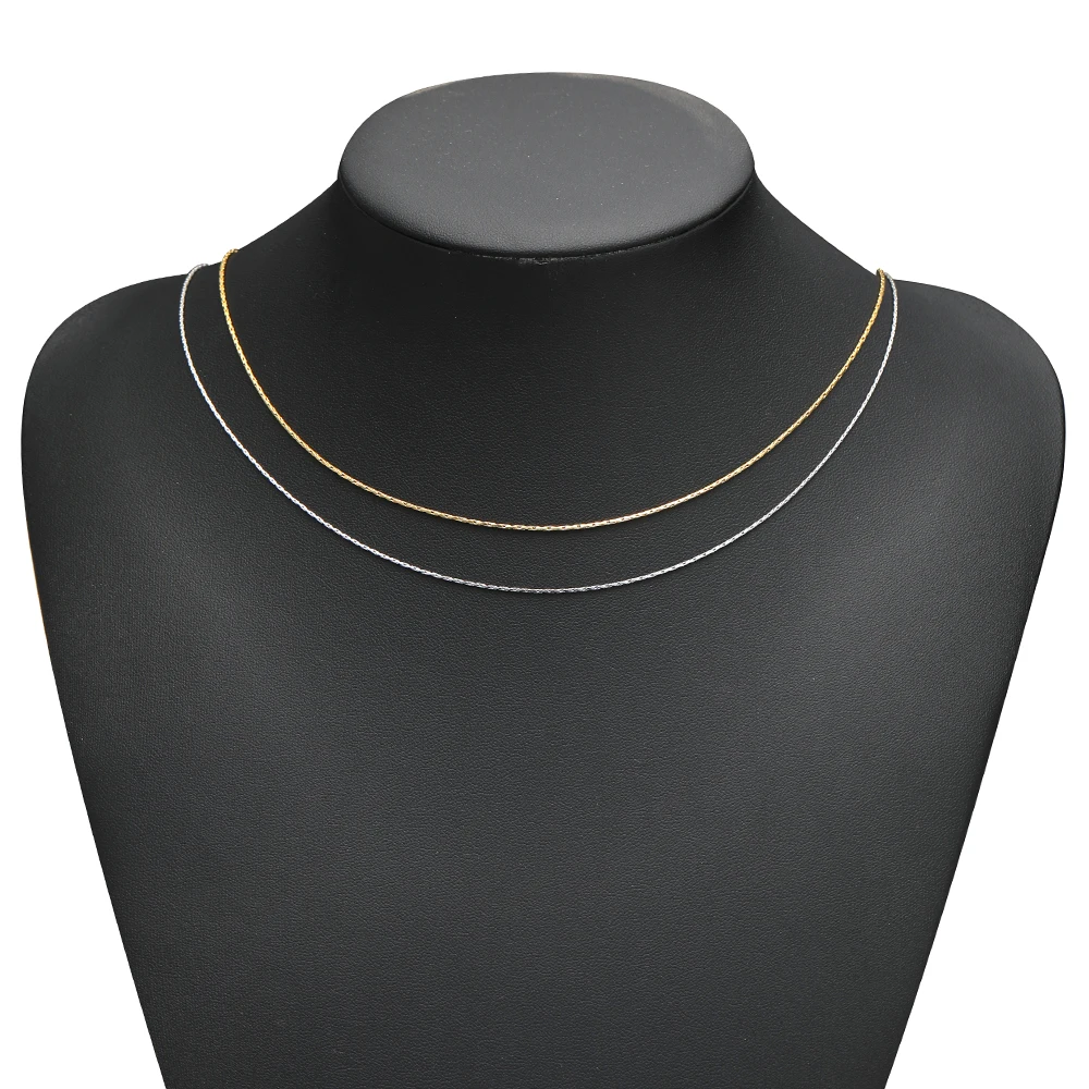 5 Meters Stainless Steel Gold Wire 0.3mm 0.4mm 0.5mm Thin Chain Bulk for Bracelets Chain Necklace DIY Jewelry Making Accessories image 2