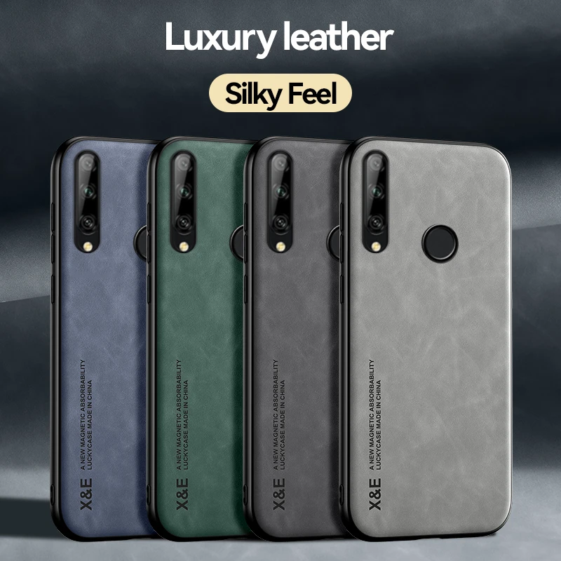 For Huawei Y9 2019 Case Car Magnetic Holder Phone Case For Huawei Y9 2019 Soft TPU Silicone Back Cover