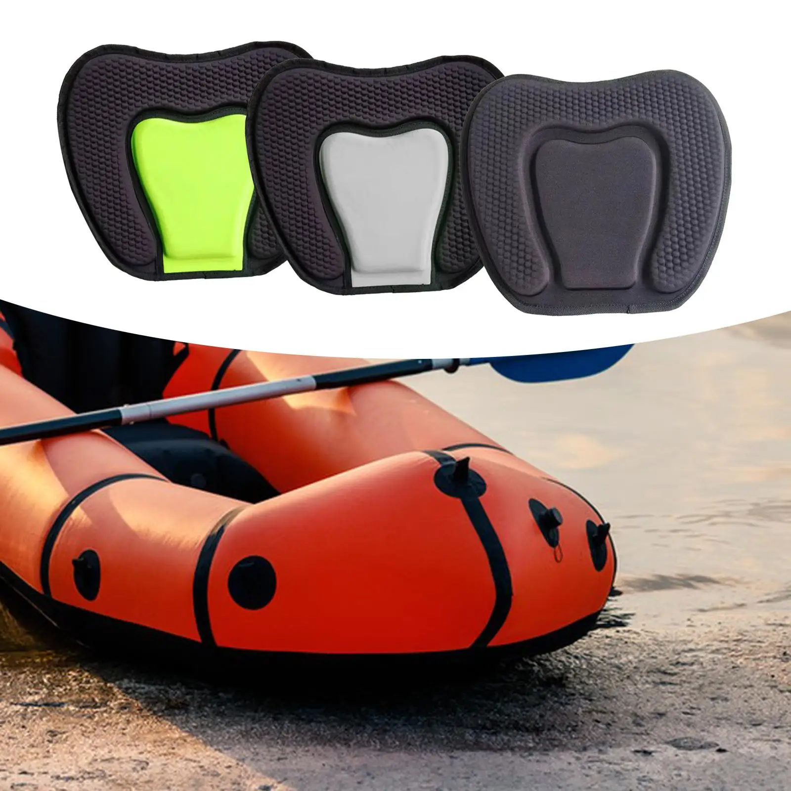 

Подушка сиденья для каяка, сменный аксессуар для каяка, удобная противоскользящая легкая мягкая подушка для сиденья для дрифта, каноэ