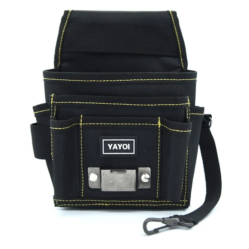 Tool bag Tape Strap Organizer Hammer Pliers Holder Storage Tool Carpenter Electrician Clip Pouch Bag On Belt Work