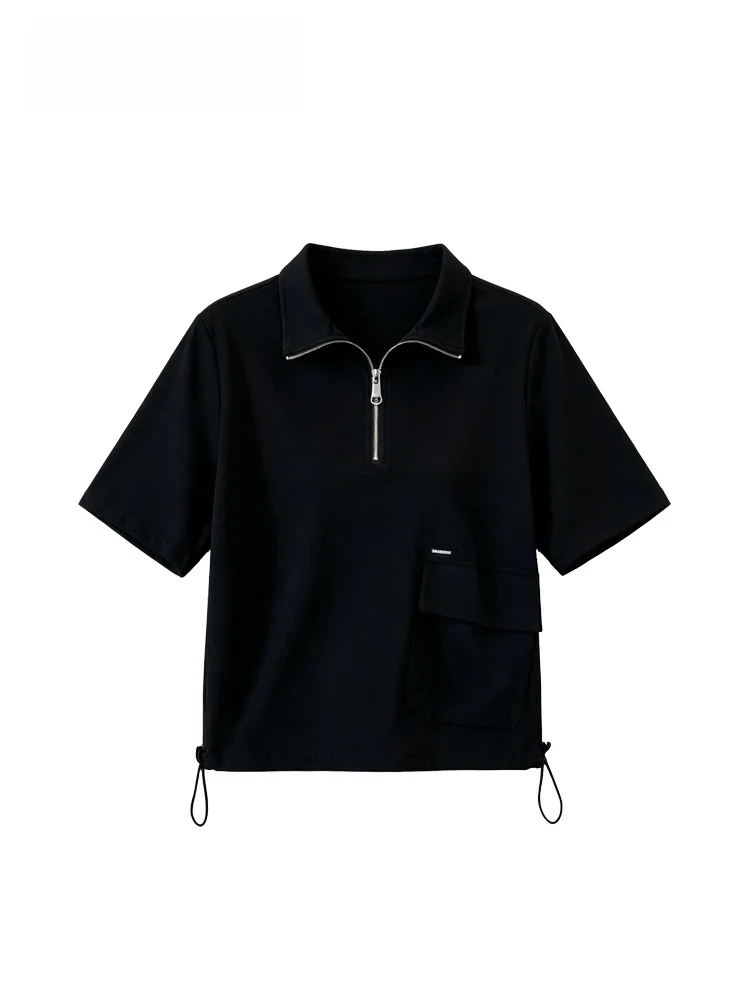 

plus Size Women's Short Sleeve Neck T-Shirt Summer New Loose Meat Covering Cotton Casual Fashion Upperwear