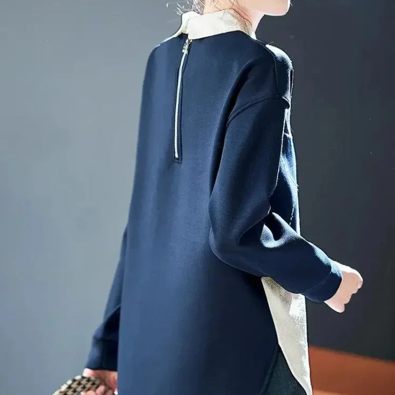 

Spring and Autumn New In Long Sleeve Pullover 2025 Trend Sweatshirt for Women Aesthetic Harajuku Fashion Novelty Kpop Woman Tops