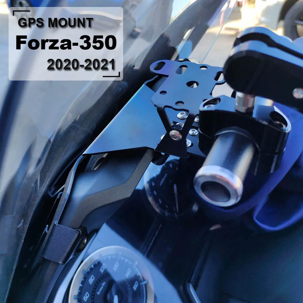 ل Forza350 Forza125 فورزا فورزا 350 125 دراجة نارية لتحديد المواقع والملاحة قوس USB شحن حامل هاتف 2020 2021 موتو اكسسوارات