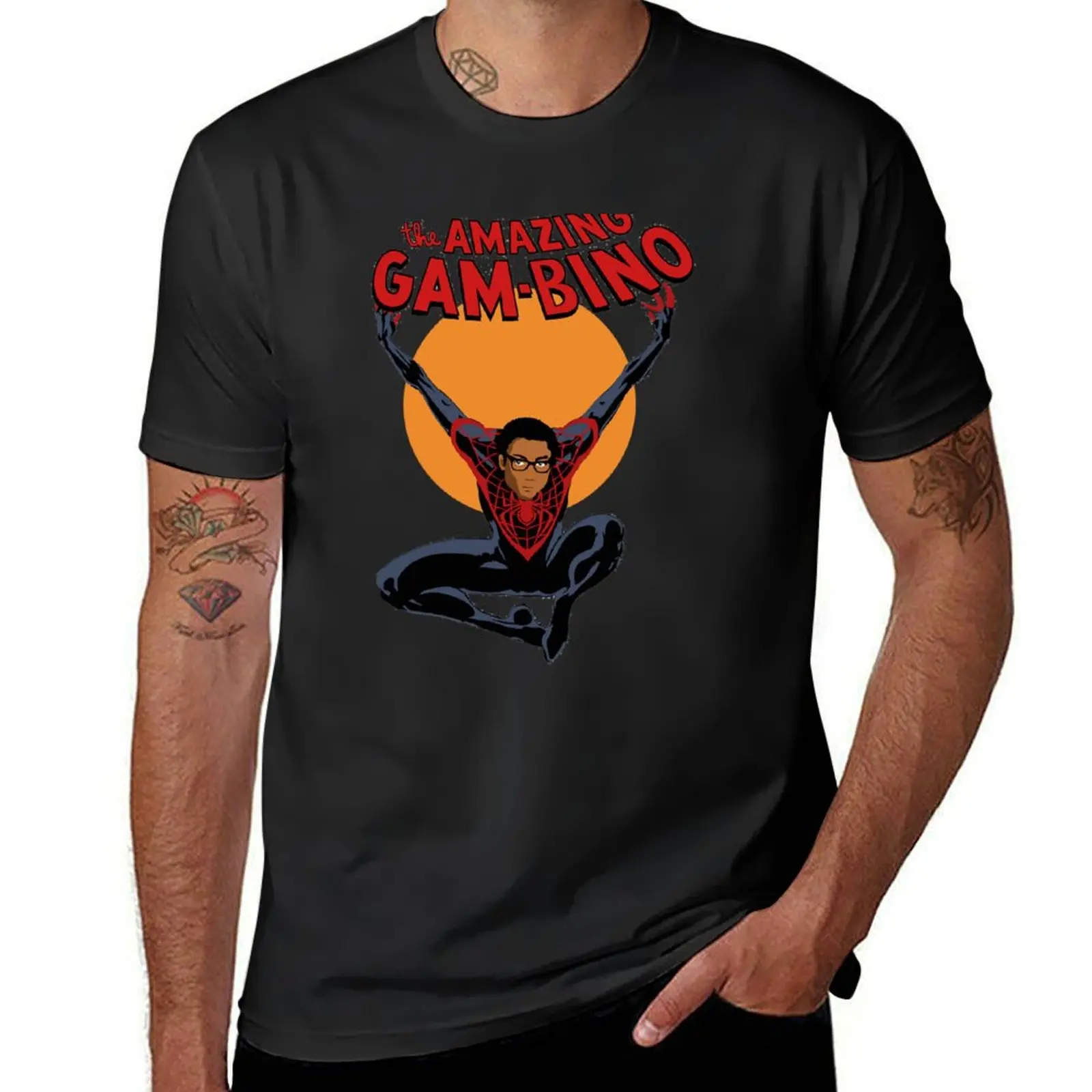 People Childish Gambino Vintage Style Art T-Shirt anime clothes cute clothes sweat mens clothing