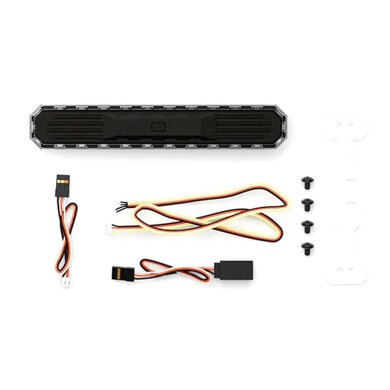 

WOWFU-Model Roof Light Marker Light 7 Colors And 12 Modes Multi-Color Adjustable DIY Modified Remote Control Model Accessories