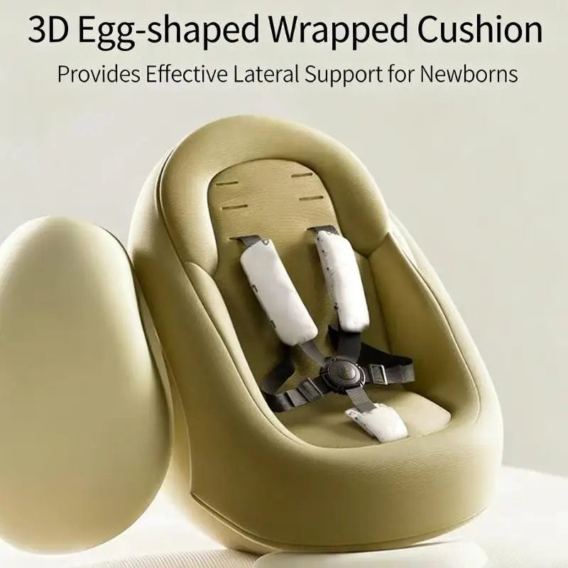 

Soft Cotton Baby Strollers Pad Breathable Designs Strollers Cushions for Infant Comfort During Extended Use in Period A2UB