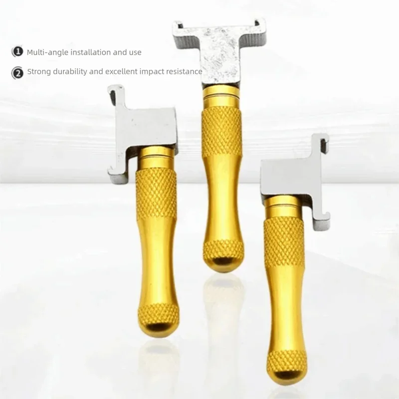 Durable Multifunctional. 2-in-1 Power Lever Multi Angle Flexibility Three Directions Bracing Boom Wrench Handle