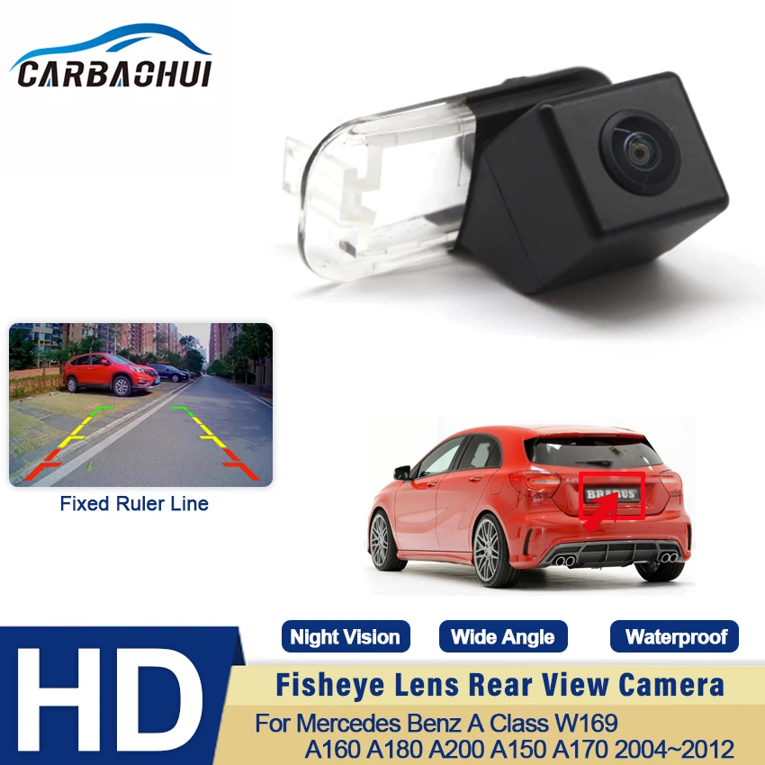 

CCD HD Fisheye Rear View Camera For Mercedes Benz For MB A Class W169 A160 A180 A200 A150 A170 2004~2012 Car Reverse Monitor