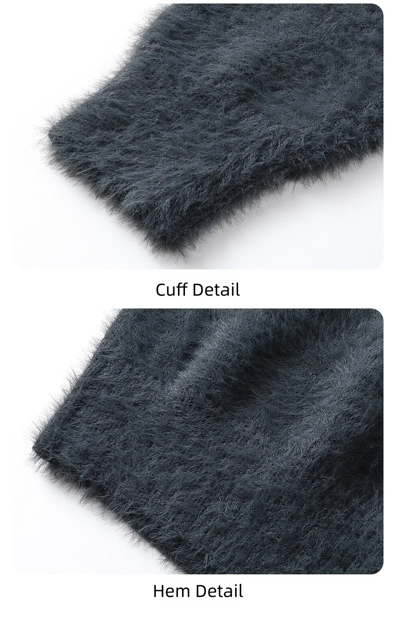 Retro Vintage Knitted Cardigan Sweater for Men and Women Soft Button-Front Knitwear Outerwear