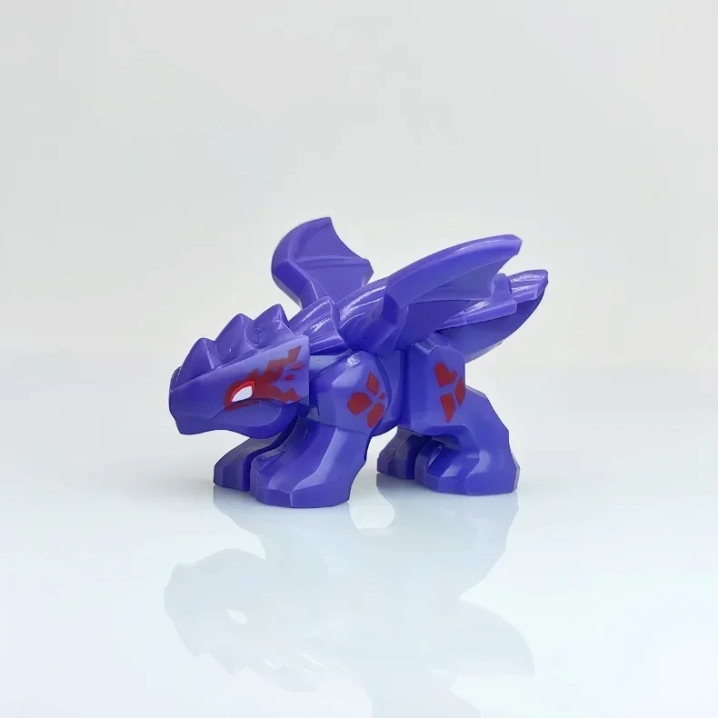 Mini Fliegender Drache Bausteine Figuren DIY Zusammenbaubares Drachenmodell Sammlerstück Konstruktionsspielzeug Geschenk – Detail 4